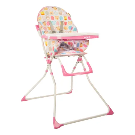 Silla De Comer Candy Zoo Pink Infanti