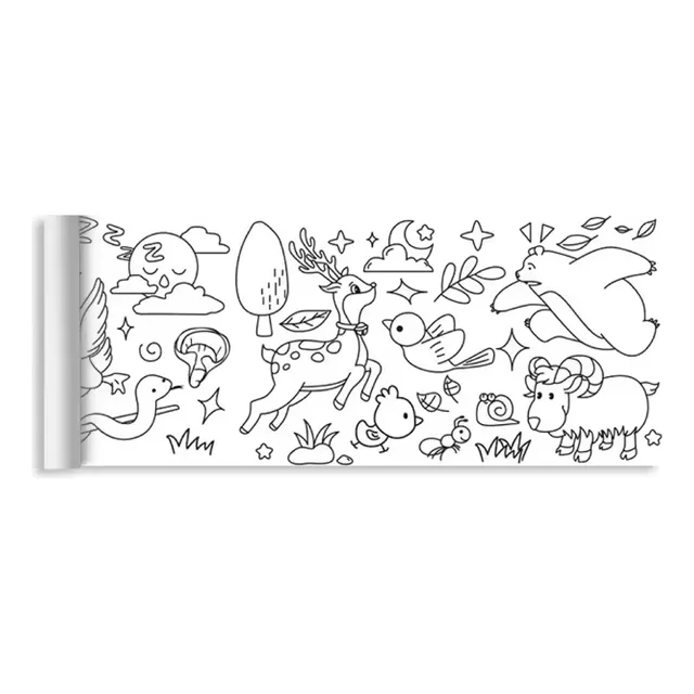 Rollo De Papel Para Pintar Blanco