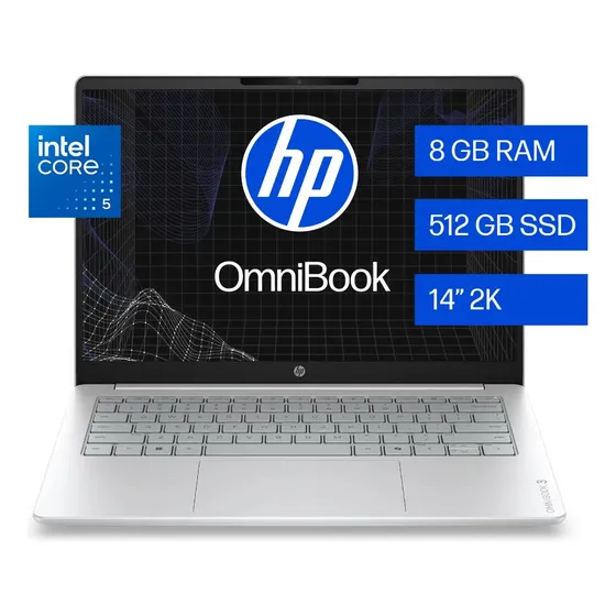 Notebook HP OmniBook 3 14-hu0050la Intel Core 5 8gb Ram 512gb Ssd Windows 11 Home