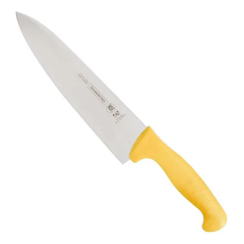 Cuchillo Chef Profesional 8 In - Tramontina Color Amarillo
