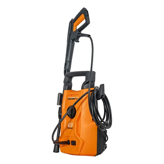Hidrolavadora 70 Bar 1200w Manguera Presion Lusqtoff Hl100-7 Color Naranja y negro