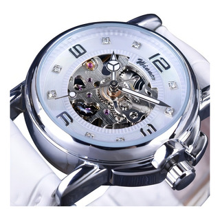 Reloj Mecánico Automático Winner Wrl8011 Para Mujer Color Del Fondo Blanco Reloj Mecánico Automático Winner Wrl8011 Para Mujer Color Del Fondo Blanco