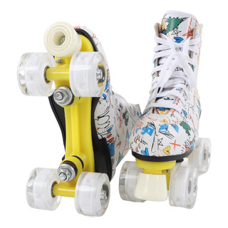 Patines De Ruedas Para Niños Y Adultos, Doble Fila, 4 Ruedas Patines De Ruedas Para Niños Y Adultos, Doble Fila, 4 Ruedas