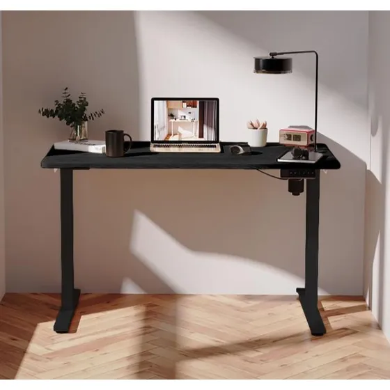 Mesa Elétrica Com Regulagem De Altura + Tampo 1,35 X 0,65
