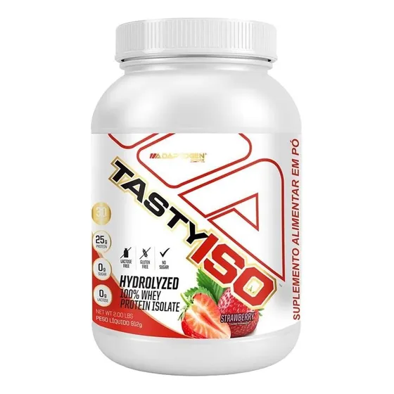 Tasty Iso 900g Whey 100% Hidrolisado E Isolado - Adaptogen