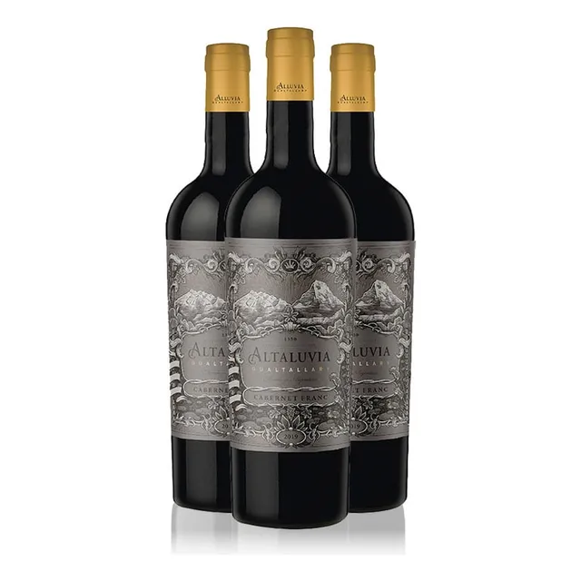 Vino Tinto Altaluvia Cabernet Franc Pack X 3