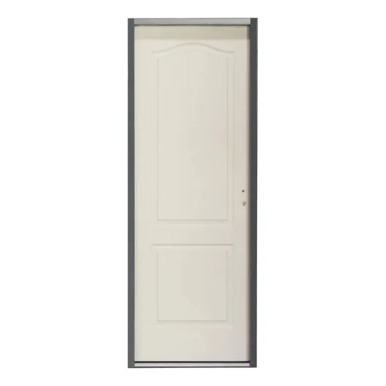 Puerta Placa Crafmaster 80x200 Marco Chapa Reforzada Blanco