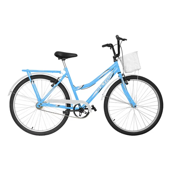 Bicicleta Aro 26 Ultra Bikes Summer Solid Retrô Garupeira