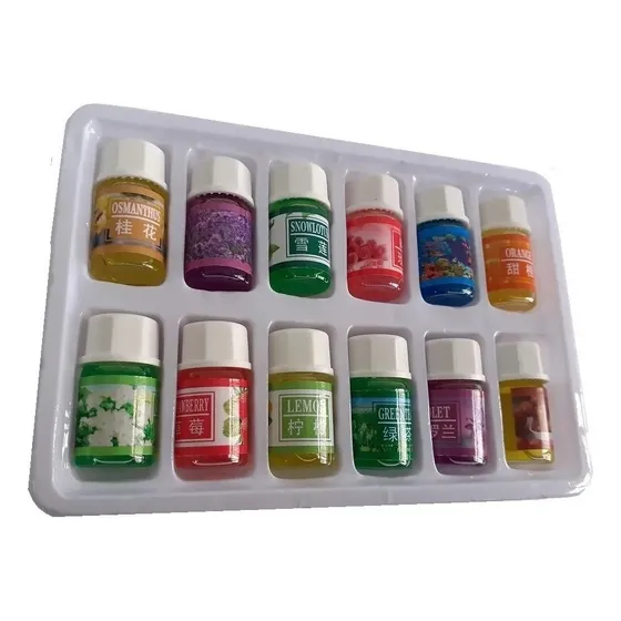 12 Aceites Esencia Ricos Aromas Humidificador Vaporizador Volumen de la unidad 3 mL