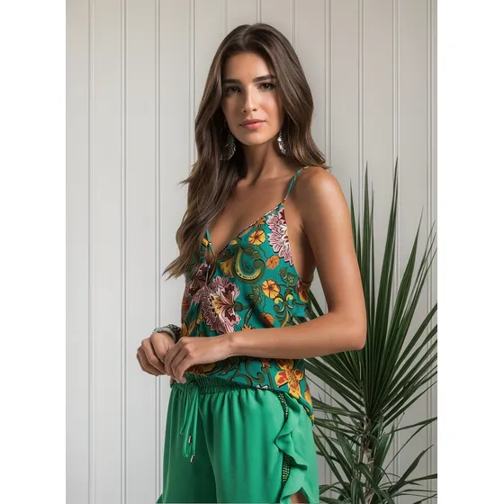 Regata Feminina Bobstore  Seda Babados