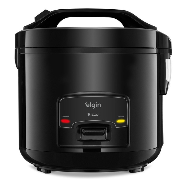 Panela Elétrica De Arroz Elgin Rizzo 5 Xícaras 400w Preta - Panela Elétrica De Arroz Elgin Rizzo 5 Xícaras 400w Preta -