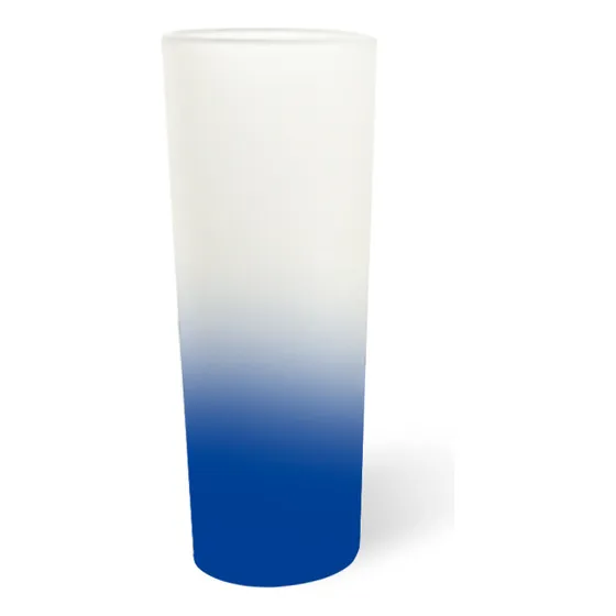 Tequilero De Vidrio Glaseado 4oz Base De Color