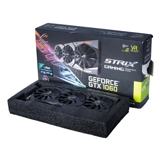 Tarjeta De Video Nvidia Asus Rog Strix Gtx 1060 6gb