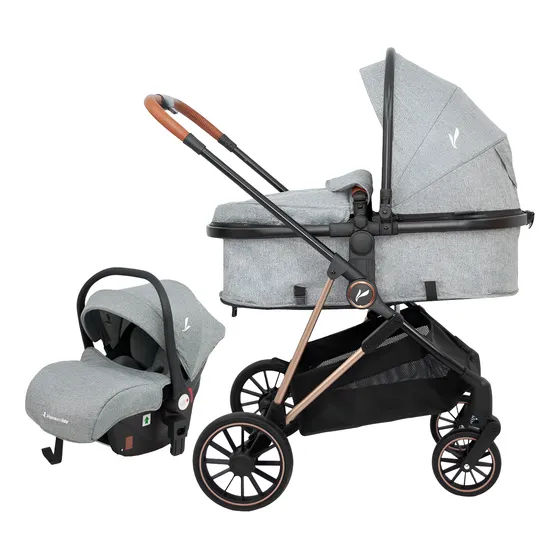 Coche Travel System 3 En 1 Premium Baby Ana