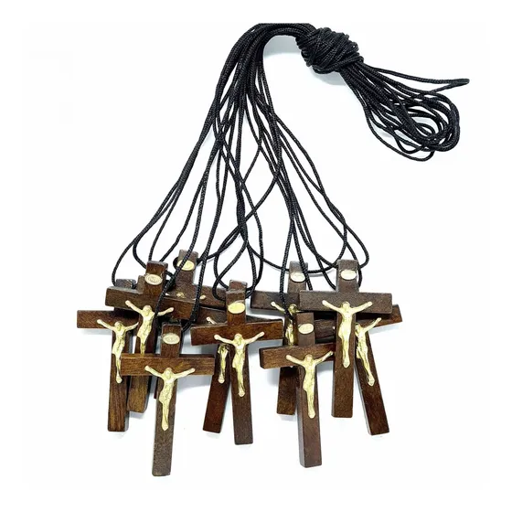 Combo Crucifixo De Coroinha 7,5 Cm - 10 Unidades
