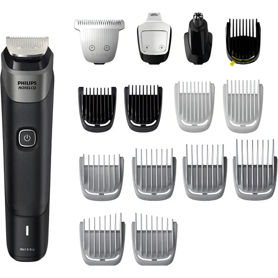 Rasuradora y cortadora de pelo Philips Multigroomer 5000 negra 127V