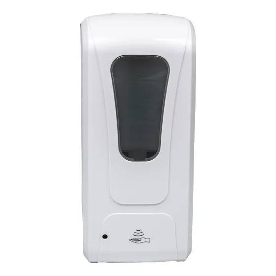 Dispensador De Pared Gel O Alcohol 1000ml Blanco Con Sensor