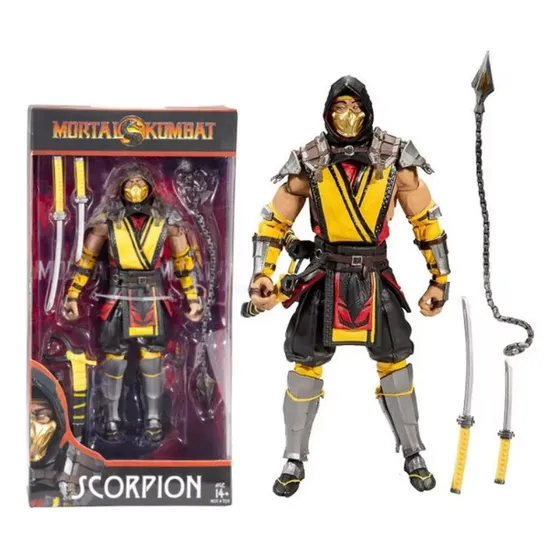 Brinquedos De Ação Mcfarlane Mortal Kombat Scorpion Originai