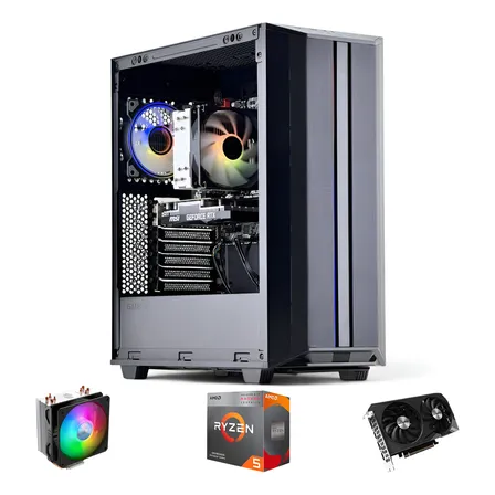 Pc Gamer Amd Ryzen 5 5500 32gb 2tb Rtx 5060 Ti Wifi Air 32 Gb