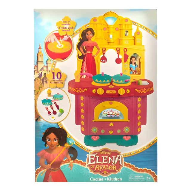 Disney Cocina De Juguete De Elena De Avalor  Luces Y Sonido