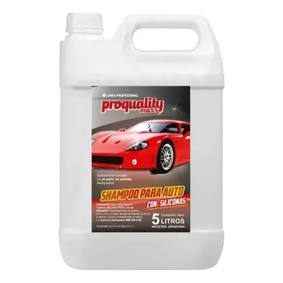 Shampoo Espuma Activa Ph Neutro Con Cera 5l Lavadero Auto