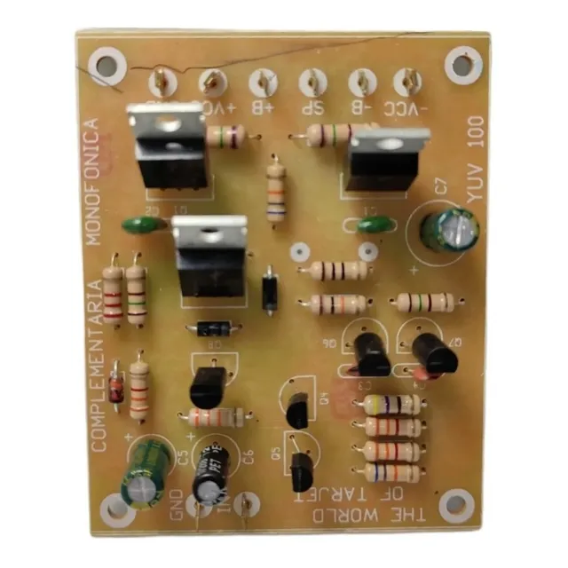 Tarjeta Zener Monofonica  70vdc Complementaria  Pl