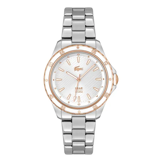 Reloj Para Mujer Lacoste Santorini 2001370 Plateado