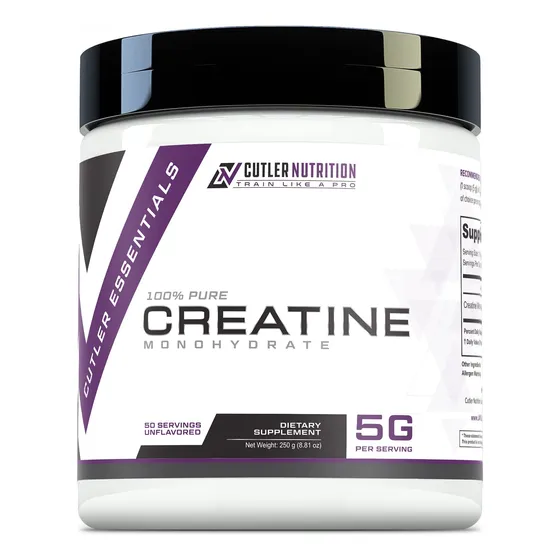 Suplemento Cutler Nutrition Monohidrato De Creatina Pura 250