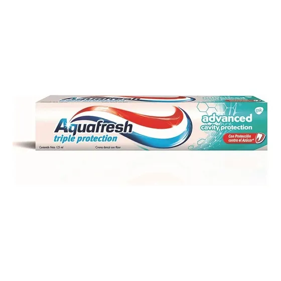 Pasta Dental Aquafresh Advanced Cavity Proteccion 158gr