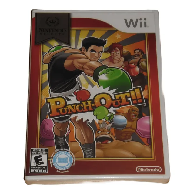 Punch Out ( Nintendo Wii Nuevo Sellado)