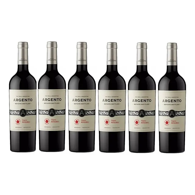 Vino Argento Estate Malbec Orgánico X6
