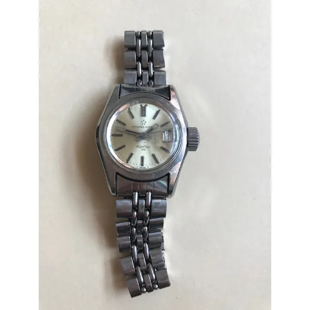 Reloj De Mujer Eterna Matic Acero Inoxidable. Vintage