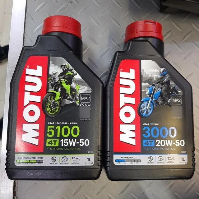 Aceite Moto Motul 5100 15w 50 Semi Sintético Y Mineral 