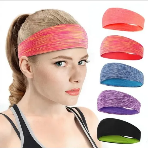Vincha Ancha Gimnasio Running Transpirable Doble