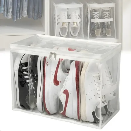 Colmeia Organizadora Fechada Sapatos Tenis Vertical 44x24x32 Branco