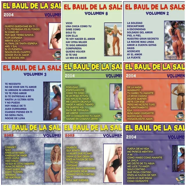 Coleccion El Baul De La Salsa Mejorado, Calidad Mp3, Digital