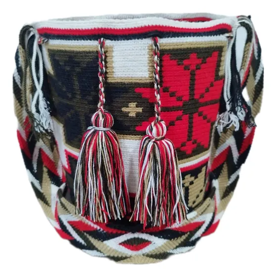 Mochilas Wayuu Originales, Diseño  Bolsos Tejidas A Mano. 