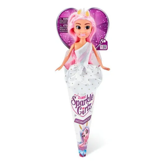 Muñeca princesa unicornio Sparkle Girlz