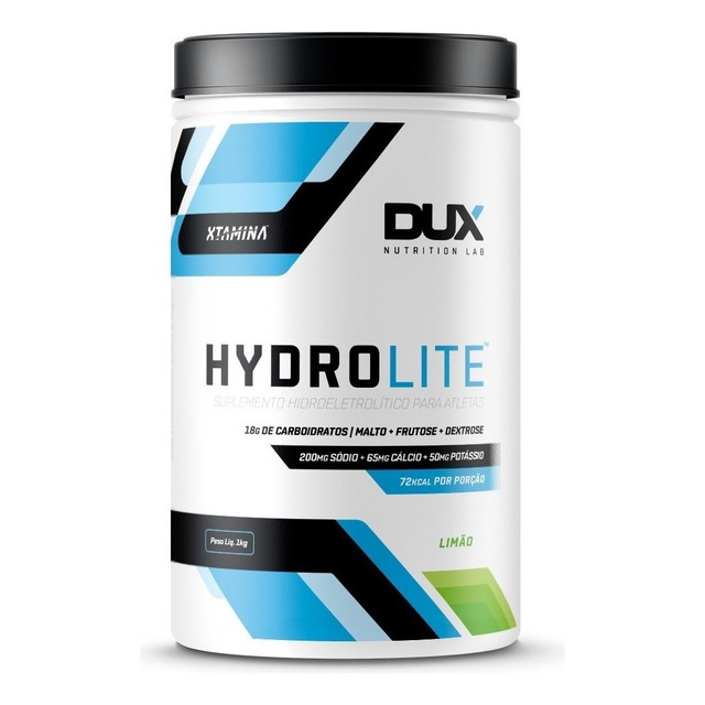 Suplemento Em Pó Dux Nutrition Hydrolite Carboidratos Sabor Limão Em Pote De 1000g Suplemento Em Pó Dux Nutrition Hydrolite Carboidratos Sabor Limão Em Pote De 1000g