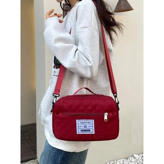 Bandorelo Bolso Cruzado Cartera  Dama Lona Fashion