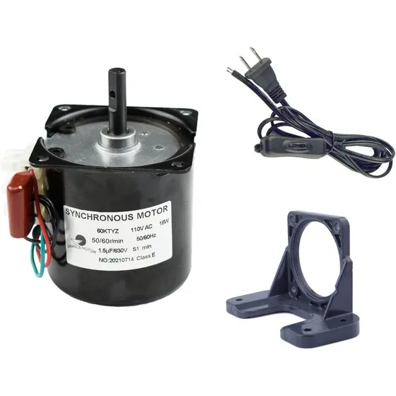 Motor De Sincronização Chancs 60ktyz 110v 50-60rpm Com Fio D