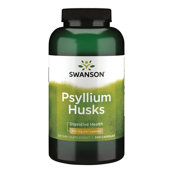 Suplemento De Fibra Dietética Swanson Psyllium Husk 610 Mg 3