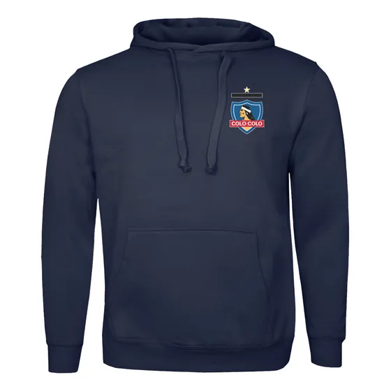 Polerón Canguro Colo Colo Escudo Actual