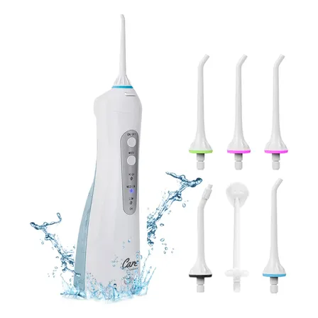Irrigador Bucal Care By Gadnic Water001 Dental 3 Modos Inalámbrico 100 PSI 200ml