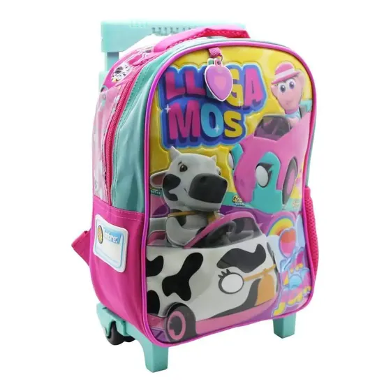 Mochila 12 Carro La Granja De Zenon Viajar Amiguitos Cresko