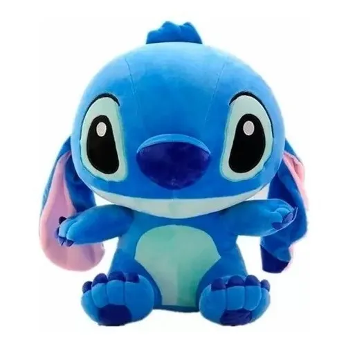 Peluche Disney Stitch 45cm Stitch Hermosos Suaves Premium Color Azul