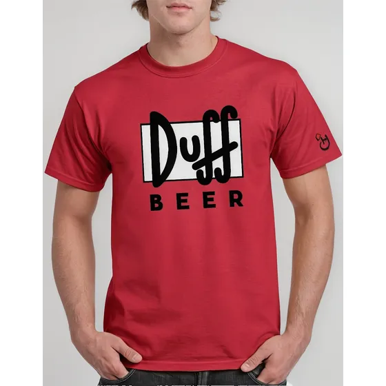  Remera Algodón Premium. Duff. Beer. Simpsons. Habibis