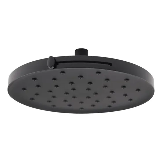 Regadera De Plato Cambio De Flujo Negro Urrea 2264.2 Negro Mate