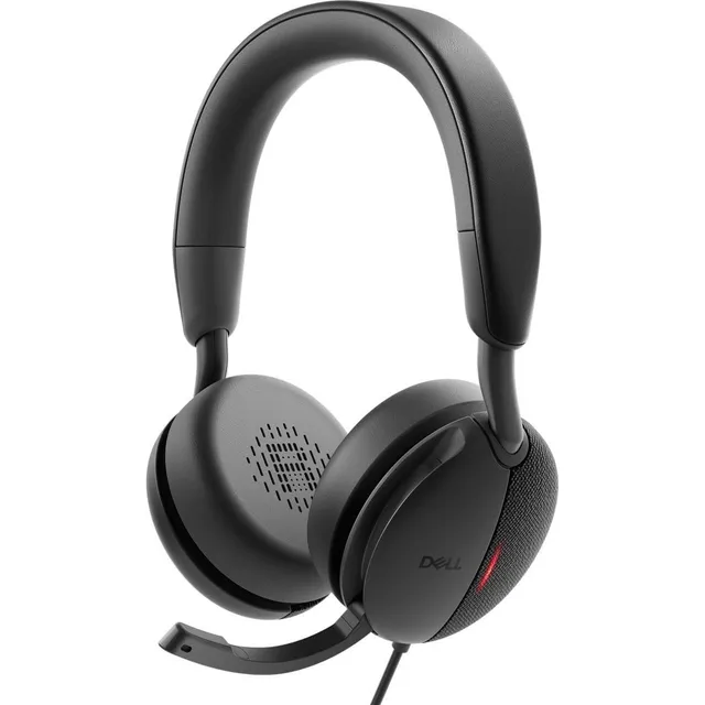 Auricular Dell Pro Wh5024 Wired Usb Black Color Negro