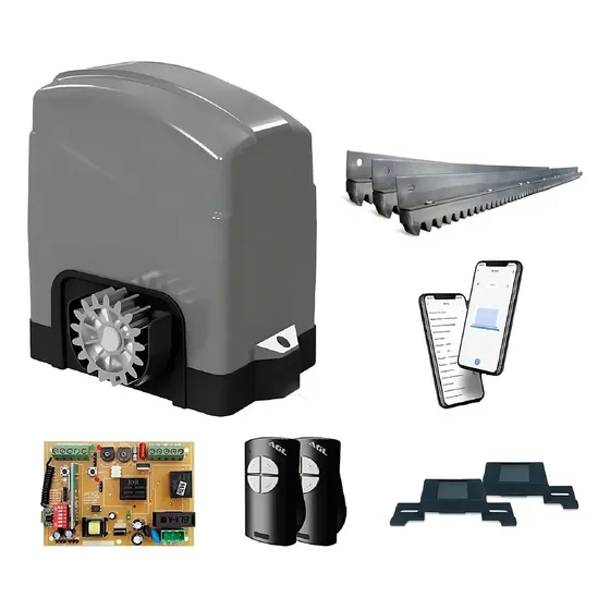 Motor Para Portón Corredizo Agl Trino 300 1\u002F4hp Wifi | Cuotas sin interés